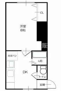 ライラック商大前【2階】の間取り