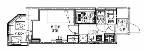 S-RESIDENCE都島Lux【10階】の間取り