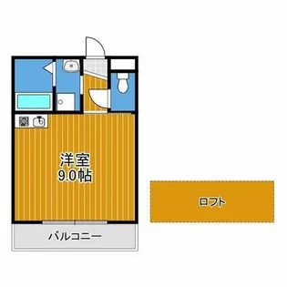 ハイツセントエルモ【2階】の間取り