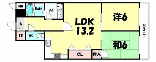 サンコート萩乃台【4階】の外観