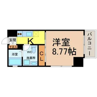 グランデ浅間町【9階】の間取り