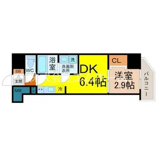 CREST TAPP名古屋山王【7階】の間取り