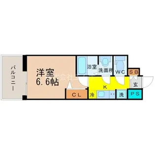 プレサンスNAGOYA本陣【9階】の間取り