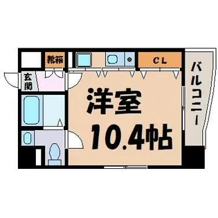 リヴシティ大須【4階】の間取り