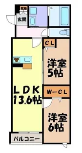 MOCXION MEIJO【1階】の間取り