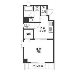 プロビデンス栄南【3階】の間取り