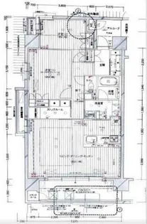 ネバーランド姫路駅前【14階】の間取り