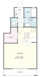 ホワイト・コースト壱番館【1階】の間取り
