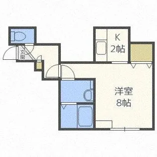 アールズコートN24【3階】の間取り