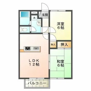 ウインズ壱番館【1階】の間取り