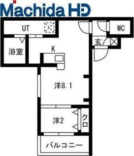 兵庫県尼崎市杭瀬寺島1丁目【マンション】の間取り