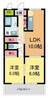 アネックス古結II【2階】の間取り