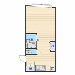 井上ビル【8階】の間取り