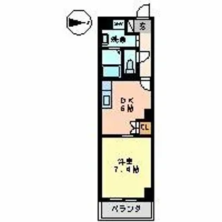 スタジオスクエア大須【3階】の間取り