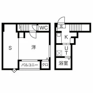 ロレイアム【1階】の間取り