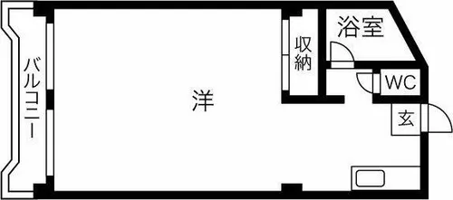 第2協和コーポ【2階】の間取り