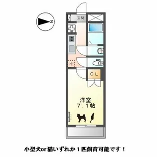 アトランティス【1階】の間取り