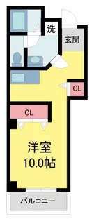 パークサイド西台【301号室】の間取り