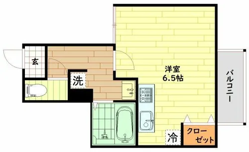 アイファースト成育【5階】の間取り