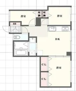 元町東ビル【4階】の間取り
