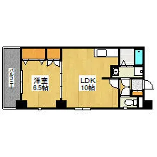 エミネンス住吉【10階】の間取り