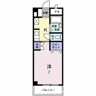 プラザ999【1階】の間取り