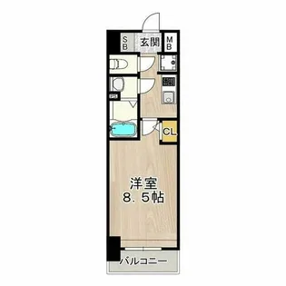 PHOENIX新大阪【11階】の間取り