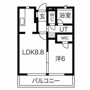 キャストビル豊田【5階】の間取り