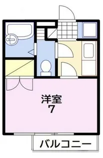 ジュネス白国【2階】の間取り