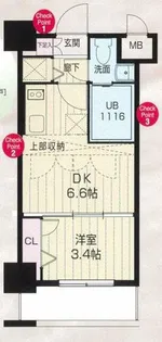 NO.71オリエントトラストタワー【10階】の間取り