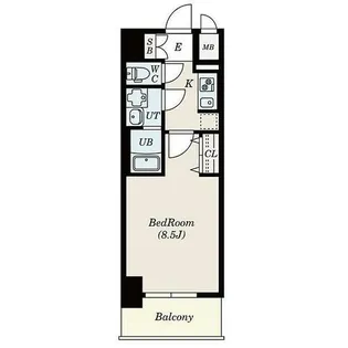 S-RESIDENCE金山West【903号室】の間取り
