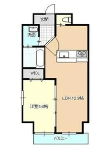 Ceres須ヶ口駅前【902号室】の間取り