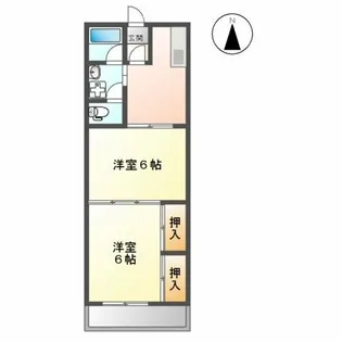グリーンメゾン【2階】の間取り