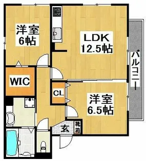 東山ヒルズⅠ【1階】の間取り