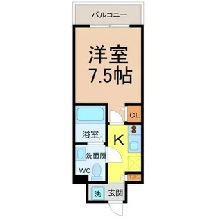 エコロジー鶴舞レジデンス【12階】の間取り