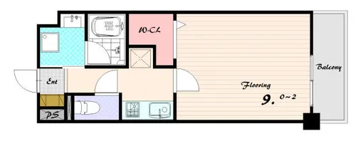 アウルムグランデ【1階】の間取り