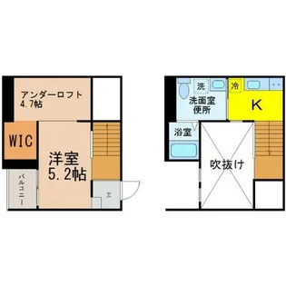 ローレルフォレスタ本陣【2階】の間取り