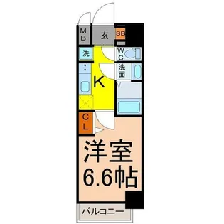 MAXIV名古屋上前津【4階】の間取り