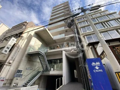 エス・キュート西天満【2階】の外観