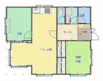 ツインガーデン住吉山手【101号室】の間取り