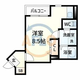 ブリゼ【2階】の間取り