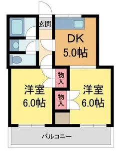 メゾン三宅III【205号室】の間取り