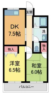 メゾン三宅II【3階】の間取り