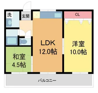 リバティハイツ【3階】の間取り
