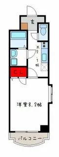 ルミエール八尾Ⅱ【2階】の間取り
