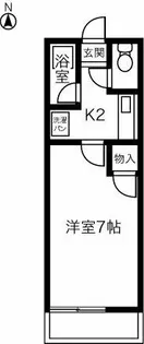 ハイツグラシア【101号室】の間取り
