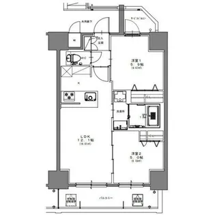 S-RESIDENCE高岳ardent【5階】の間取り