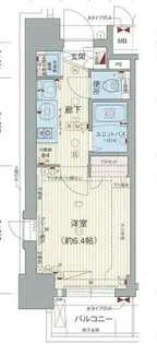 プレサンス鶴舞公園WEST【9階】の間取り