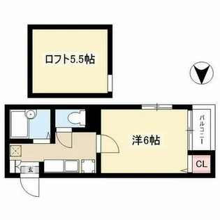 Palm court Westia【2階】の間取り
