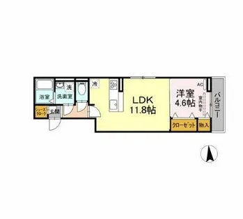 フェリーチェ【2階】の間取り